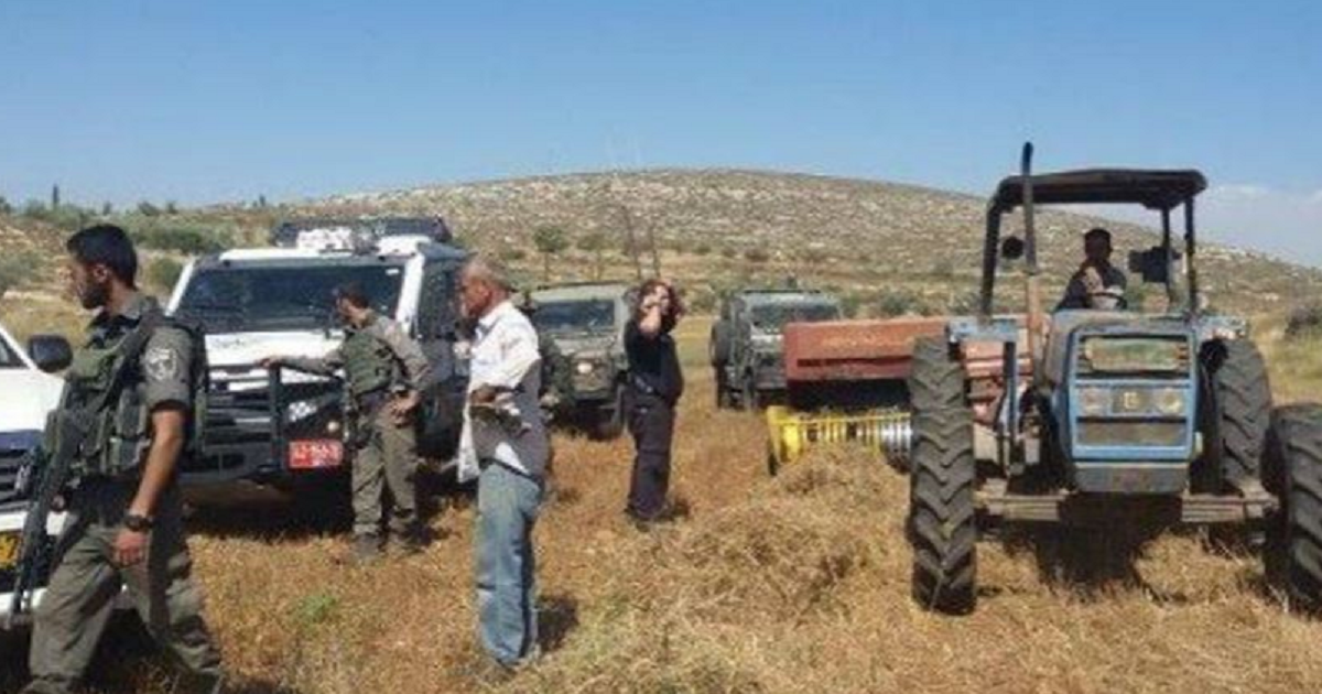 "أريج": الاحتلال يستغل 'المنفعة العامة' لنهب الموارد الفلسطينية ويستولي على 4.4 دونمات بأريحا لحفر بئر !!